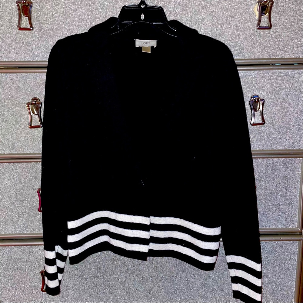 Loft sweater blazer